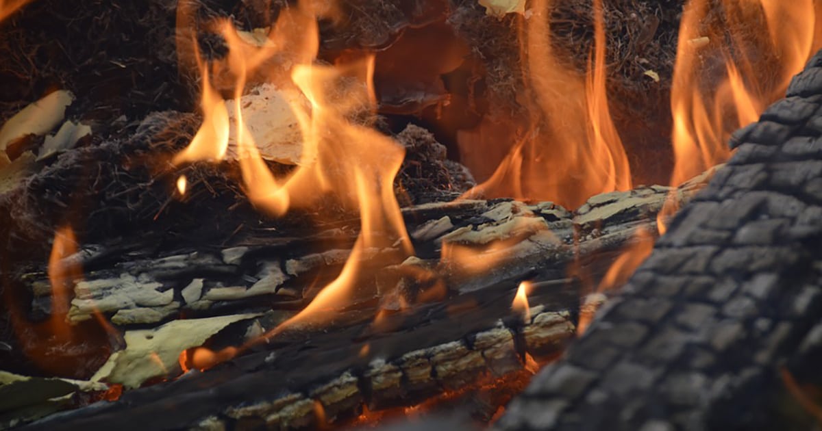 woodburner fire