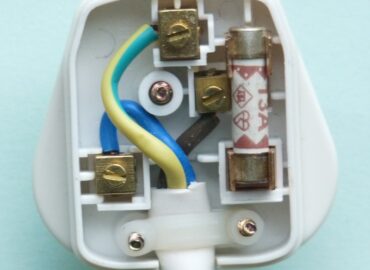An image of a plug to highlight PAT testing
