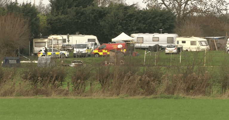 Tragedy After Fire In A Caravan Near Bedford