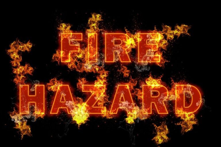 The Risks Faced When Breaking Fire Safety Rules